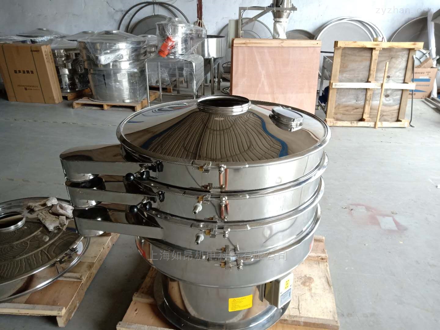 多层全自动圆形振筛机