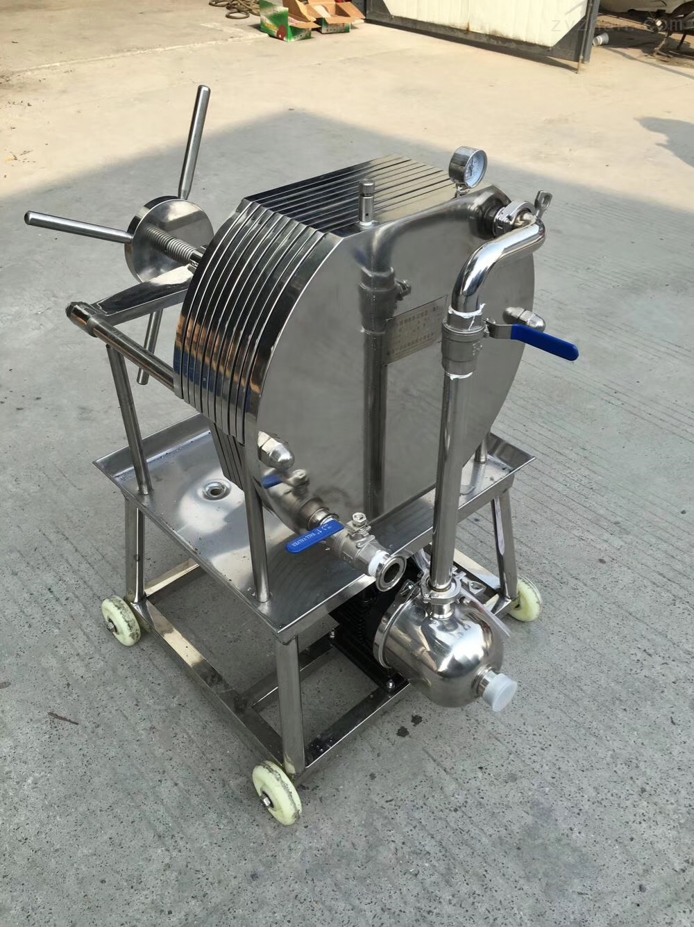 100 200 300 400-* 不锈钢板框过滤器