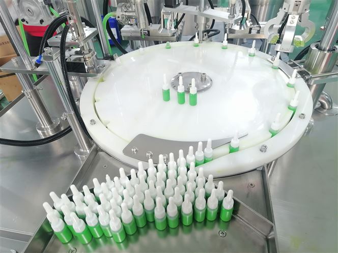 5ml紋身顏料灌裝旋蓋機(jī) 新型預(yù)旋蓋功能