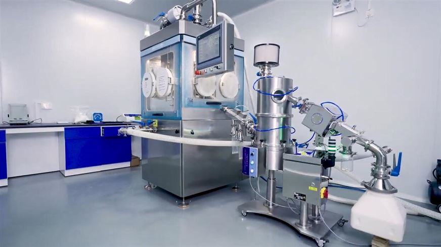 800C WIP  旋轉(zhuǎn)式壓片機的壓片演示