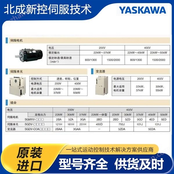 日本原裝 安川超大功率伺服電機(jī)驅(qū)動器圖片