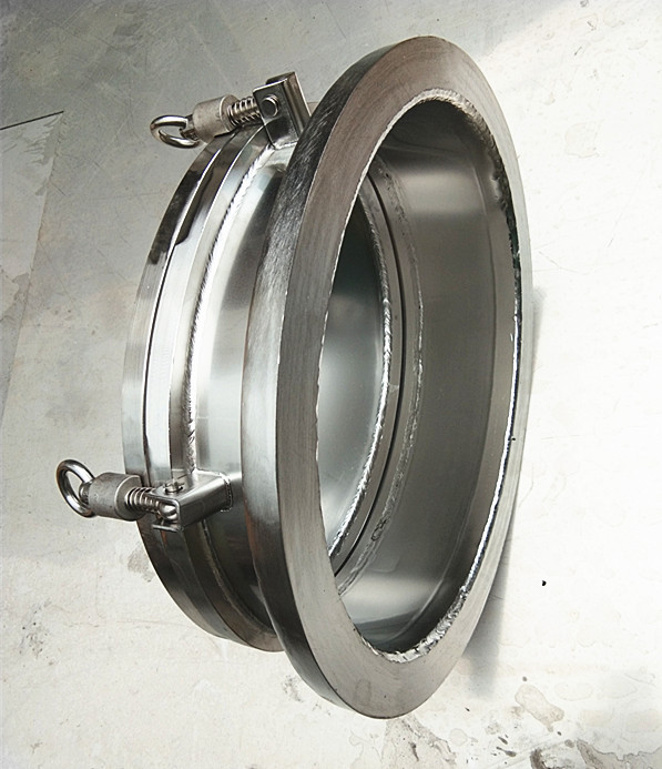 yad-不锈钢法兰视镜专用玻璃 带刮片视镜手孔