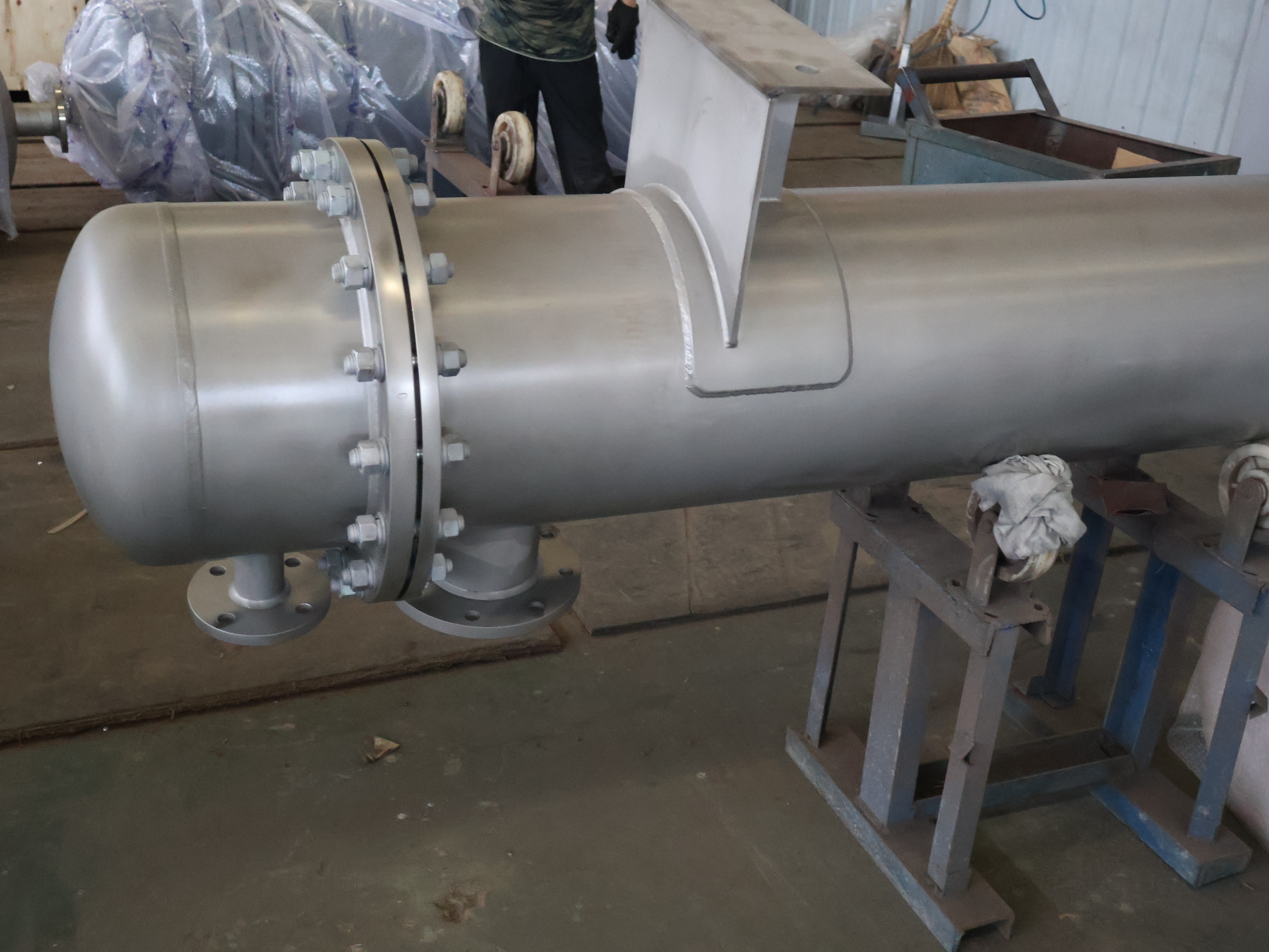 乙二醇废水缠绕管换热器-简介
