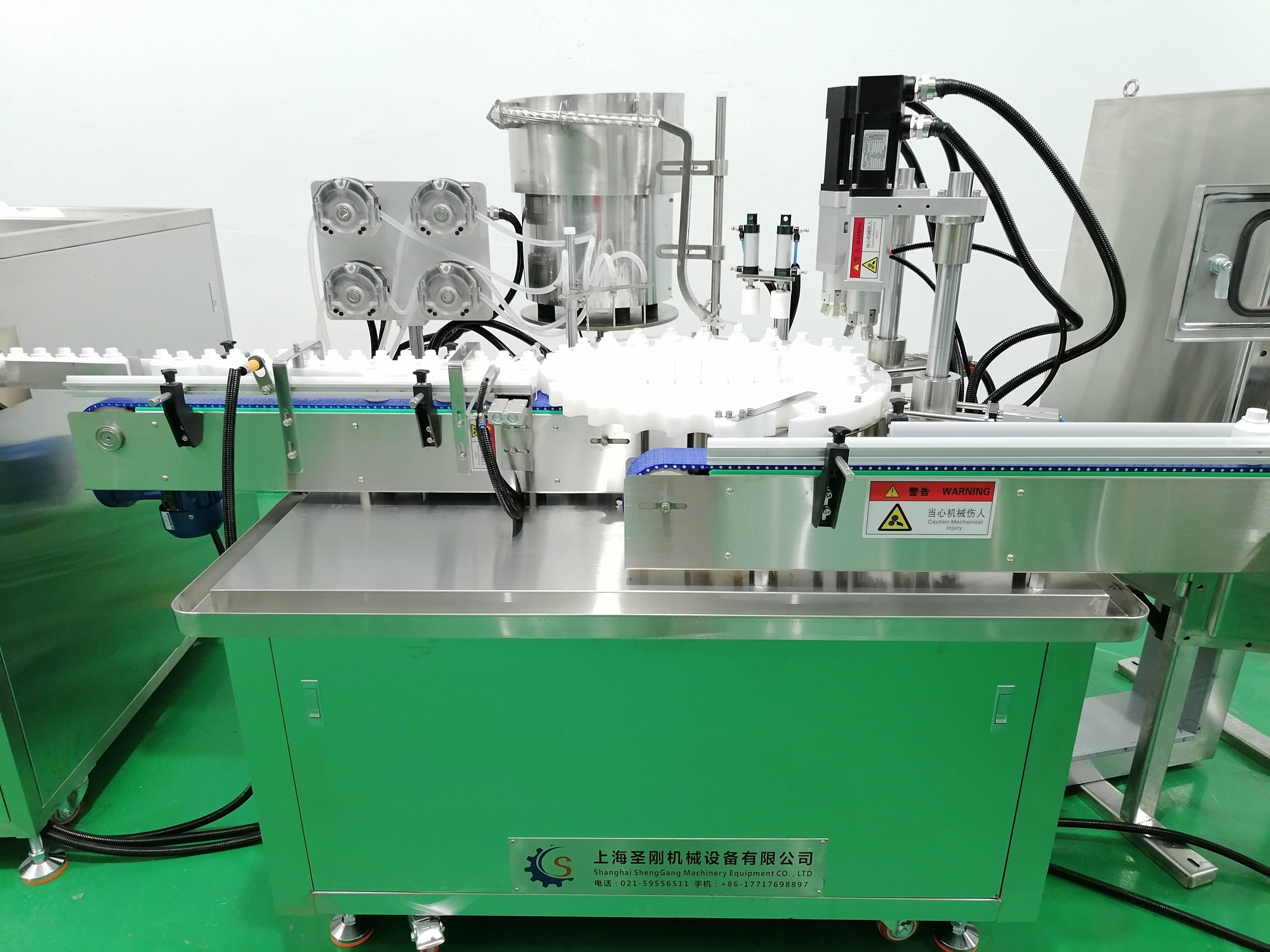 高效響應!上海圣剛口服液全自動灌裝機故障維修服務獲客戶認可