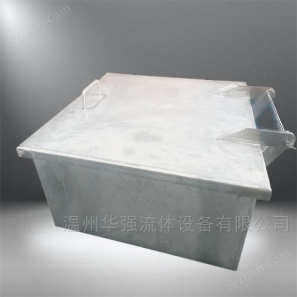 不銹鋼方形檢修人孔帶防護網(wǎng)