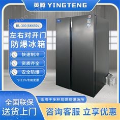 云南立式左右開門防爆冰箱